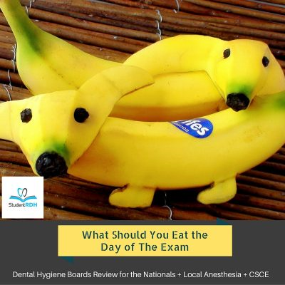 What Should You Eat the Day of the Exam?